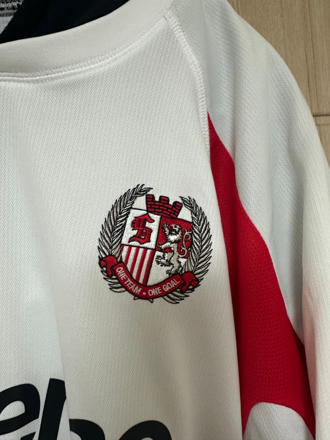 [XL] 슈프림 후드 사커 저지 화이트 상품이미지4