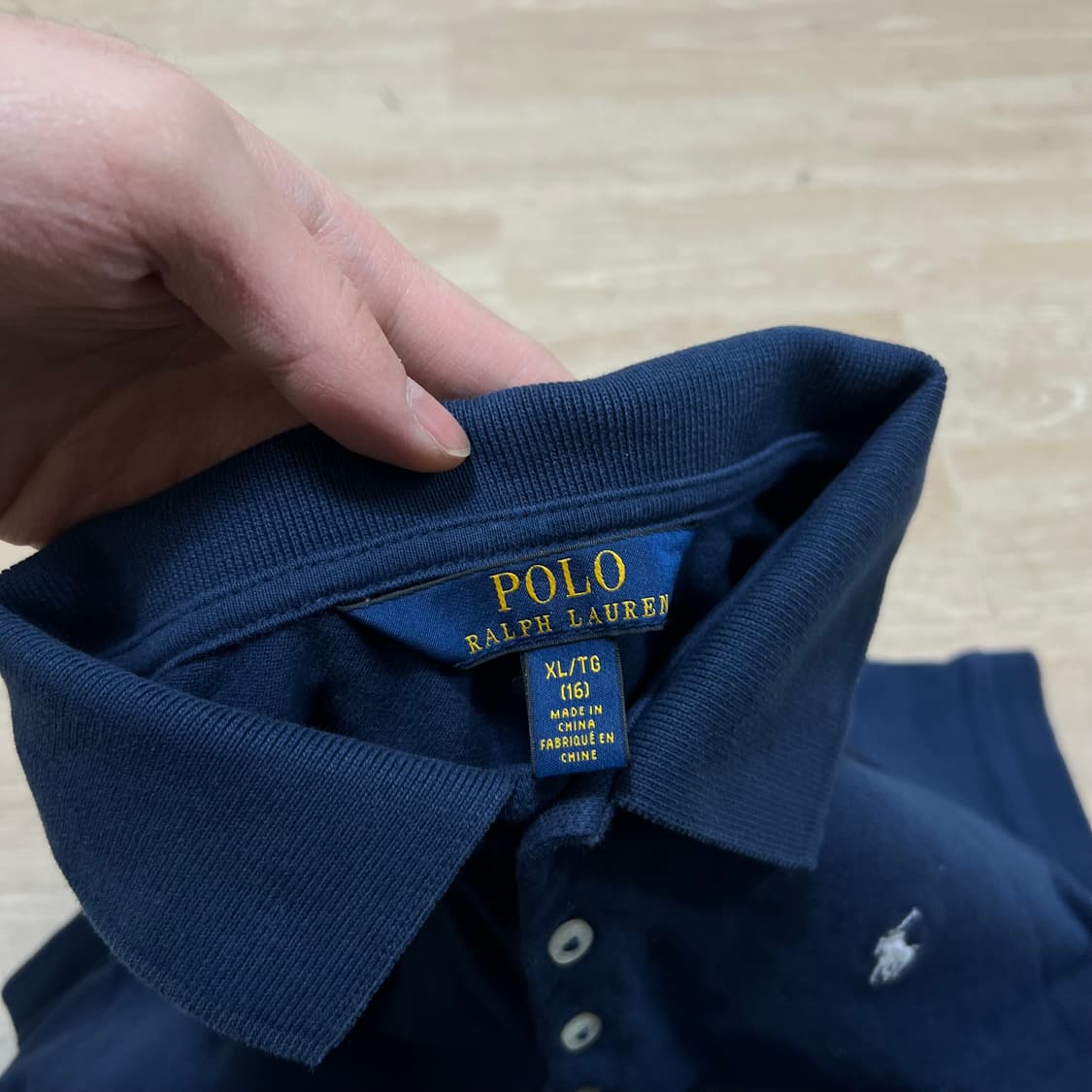 폴로 랄프로렌 걸즈 스몰포니 플레어 반팔 카라 원피스 [ 상품이미지5