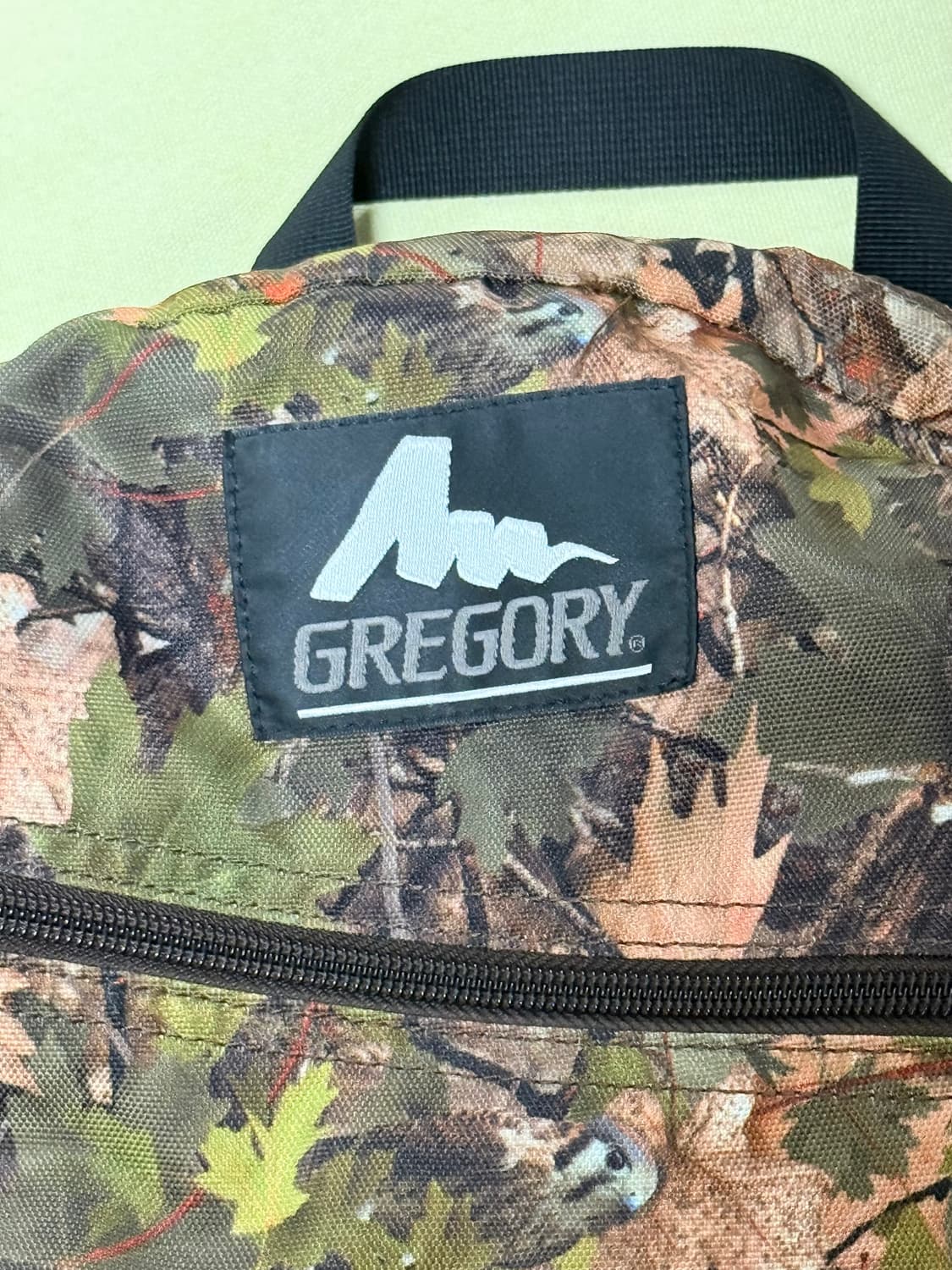 그레고리 구로고 리얼트리 카모 데이팩 백팩 90~00s 상품이미지4