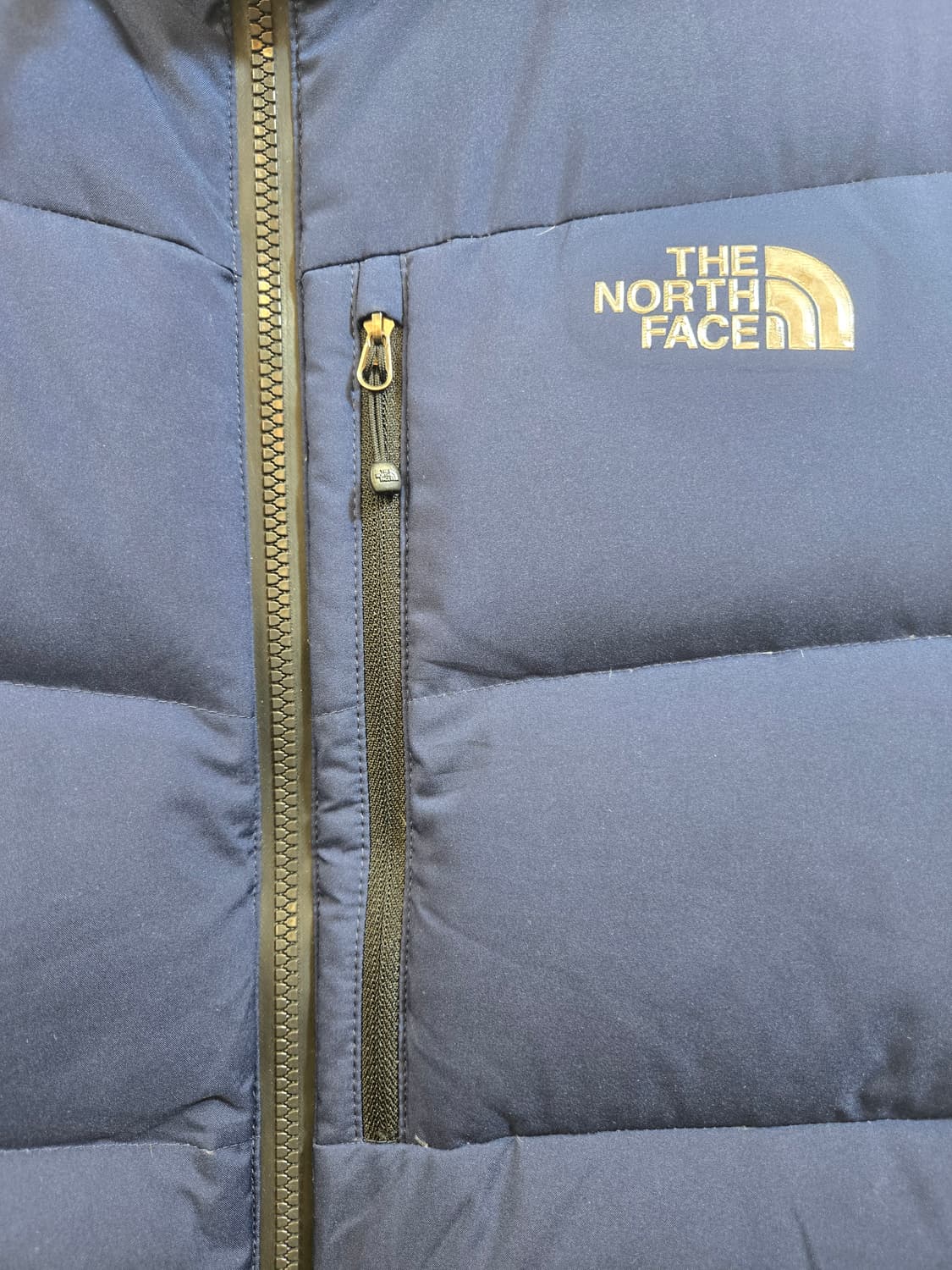 

노스페이스 네이비 패딩 조끼 DRYVENT 상품이미지3