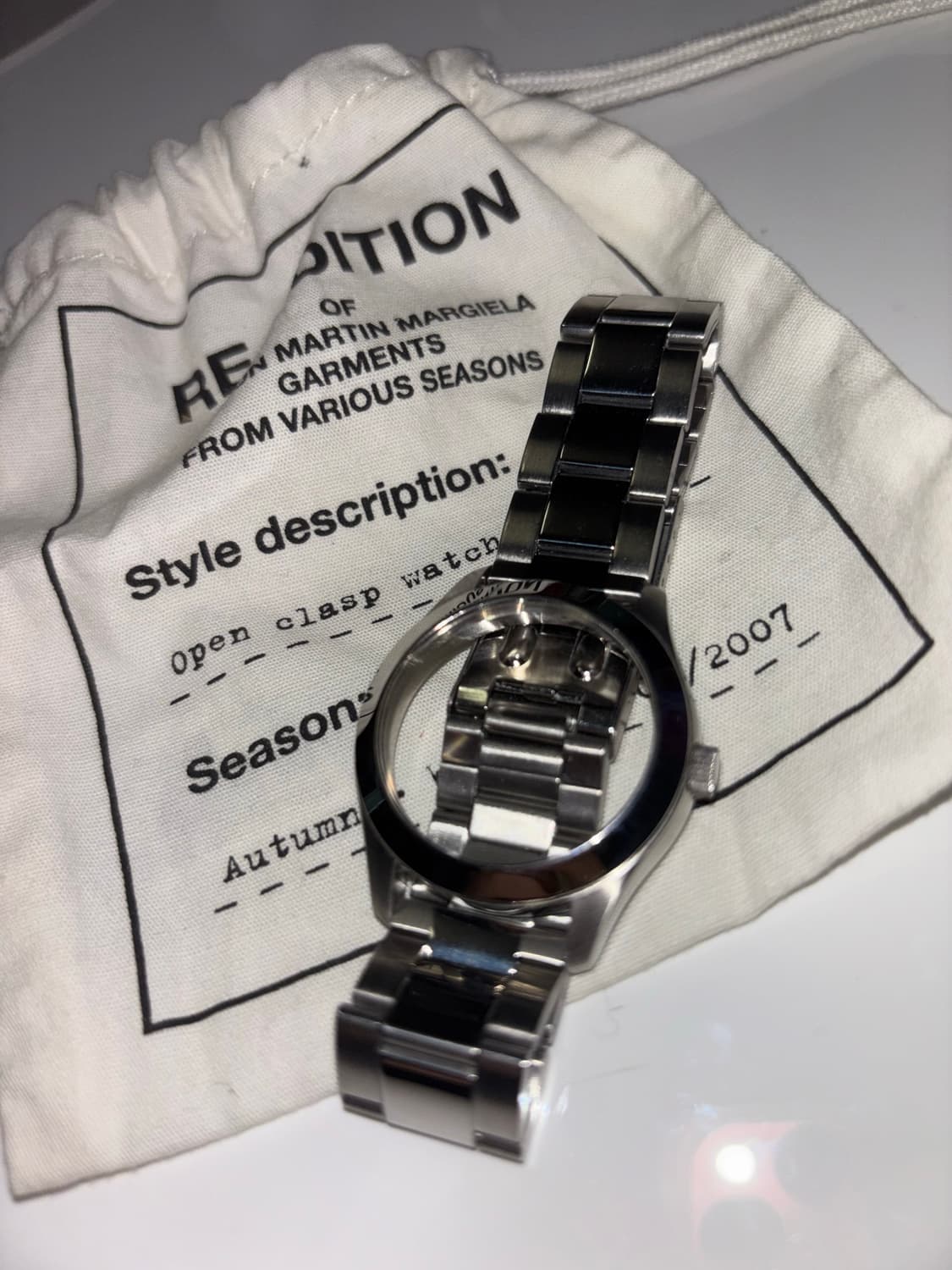 메종마르지엘라 & H&M 오픈 워치 브레이슬릿 상품이미지1