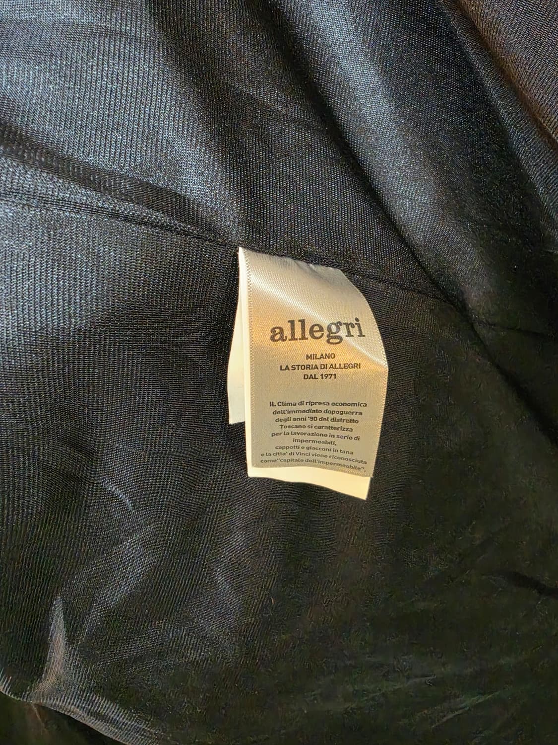 Allegri 후드 트렌치 코트 52사이즈 (새상품) 상품이미지9