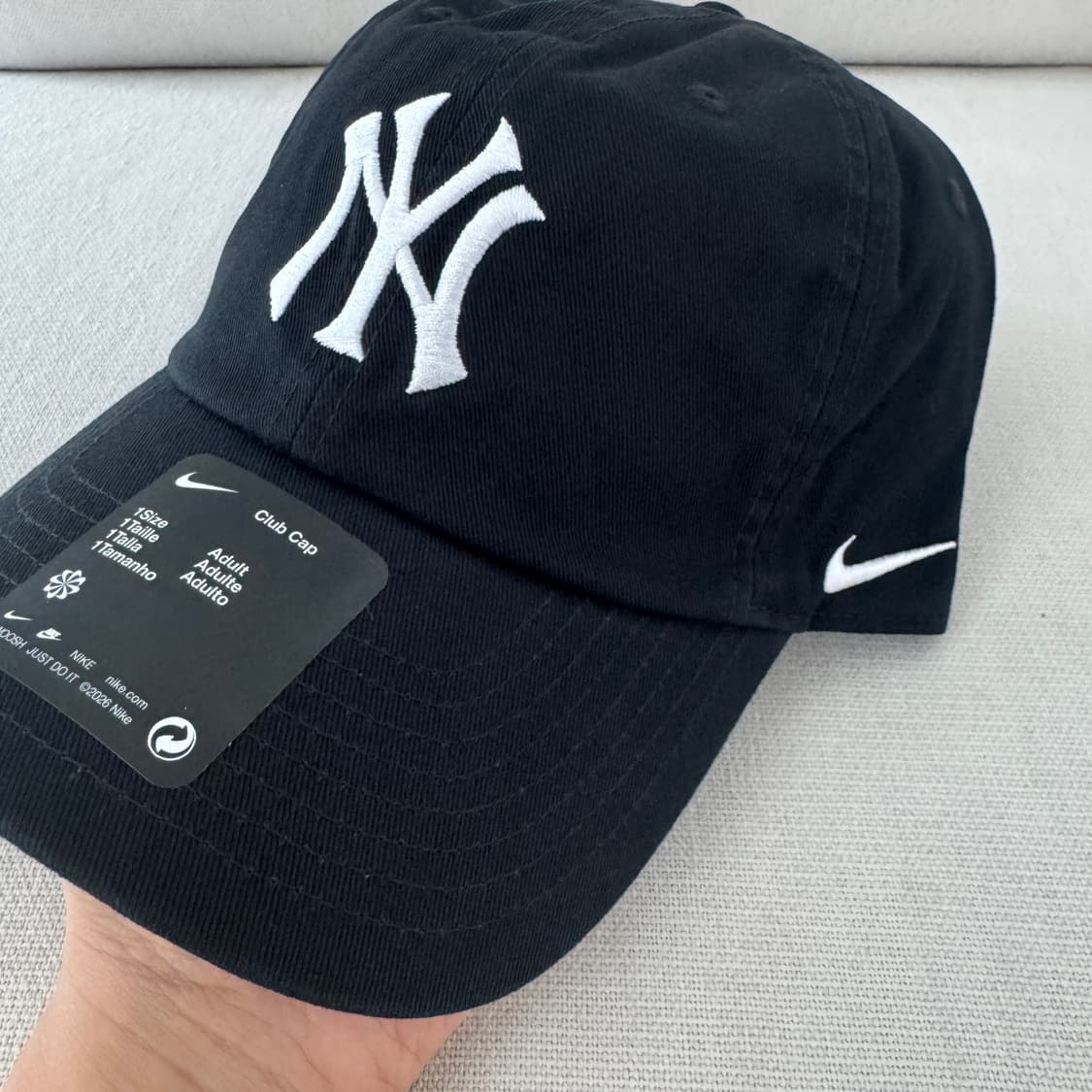 NIKE X MLB NEW YORK YANKEES LOGO CAP 상품이미지3