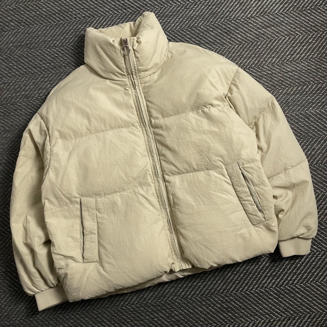 NICK NICOLE 베이지 숏 패딩 자켓y 4439 상품이미지1