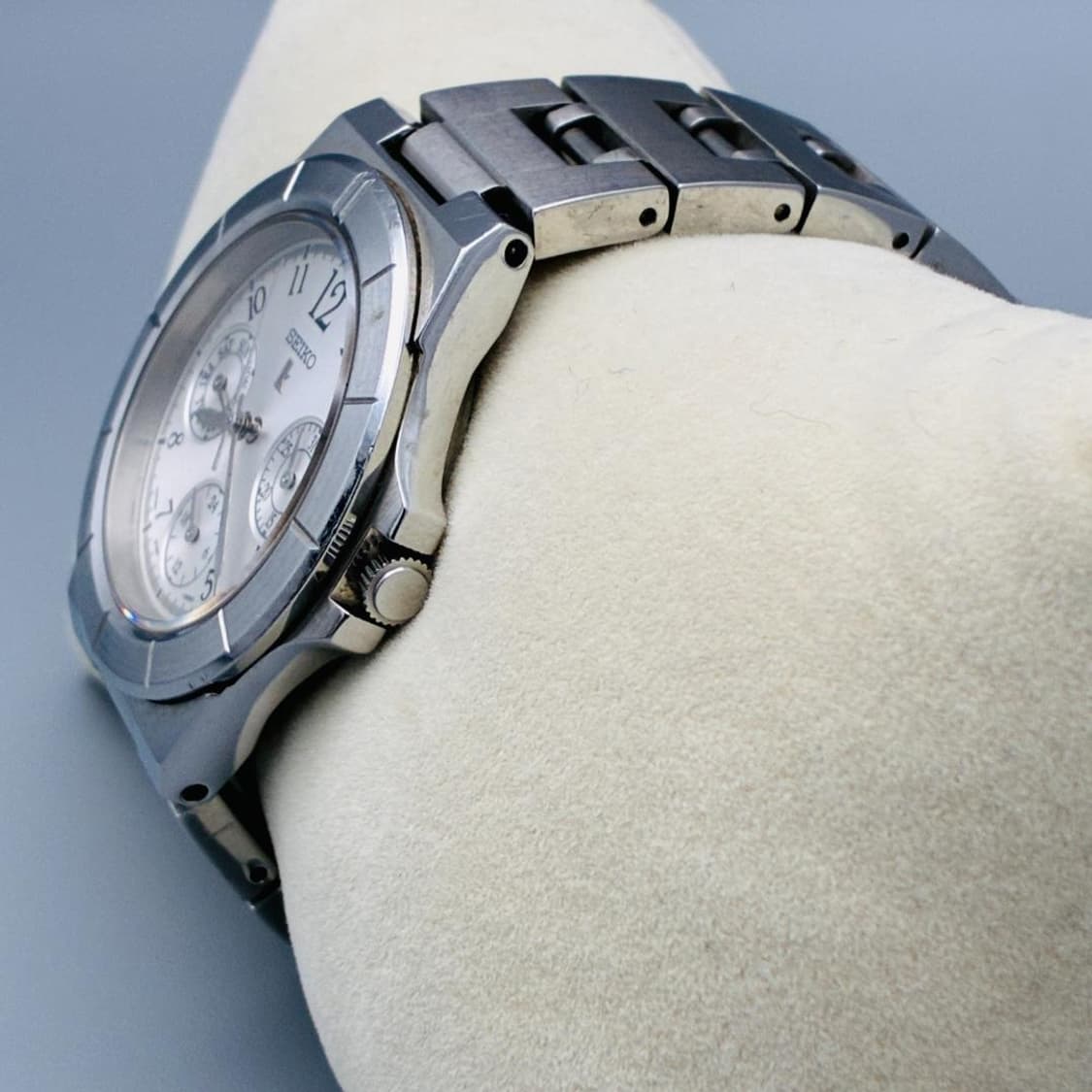 세이코 루키아 빈티지 멀티펑션 메탈 시계 상품이미지3