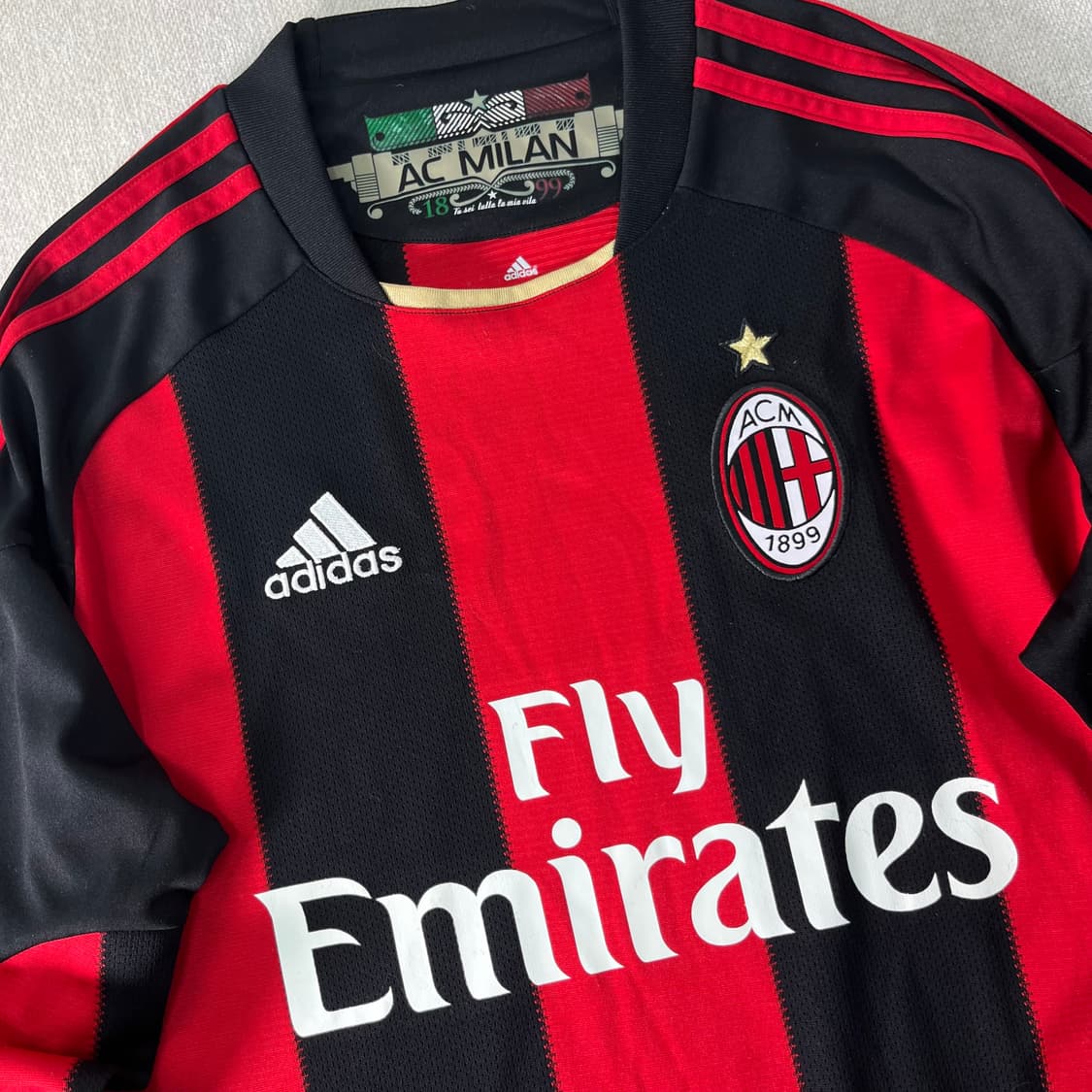100 아디다스 10-11 AC밀란 홈 긴팔 유니폼 상품이미지2
