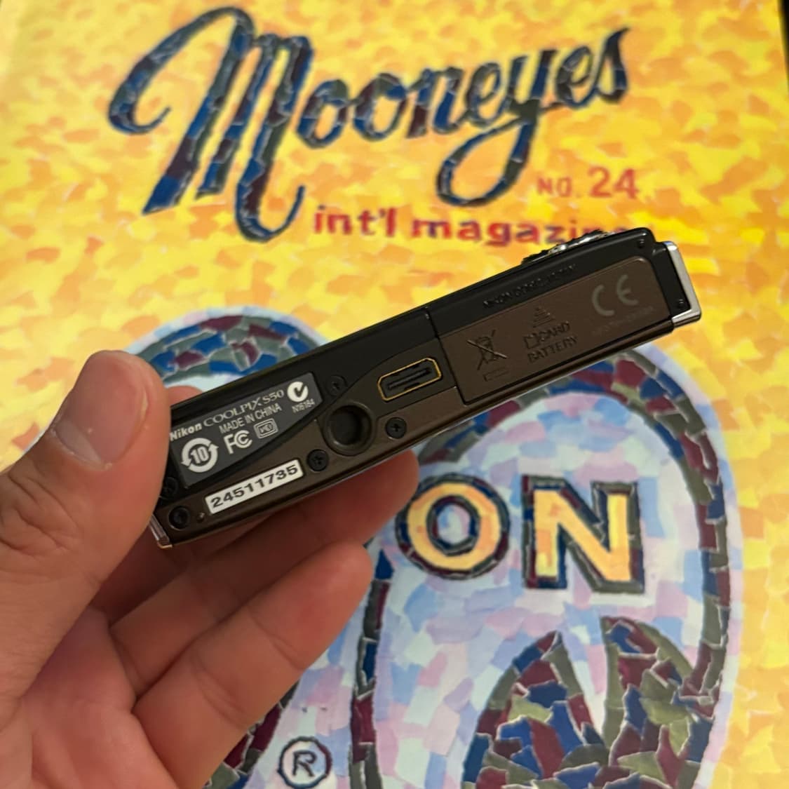 [작례]니콘 쿨픽스 S50 브라운 디카 디지털카메라 상품이미지7