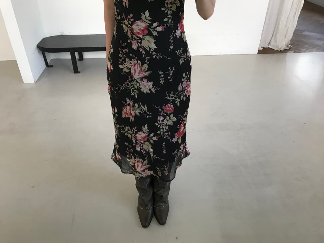 vintage flower pattern one-piece 상품이미지8