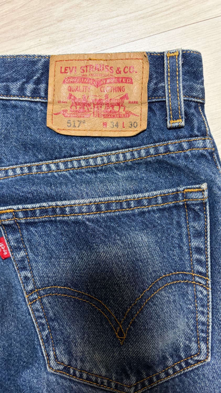 빈티지 리바이스 517 부츠컷 34/30 상품이미지4