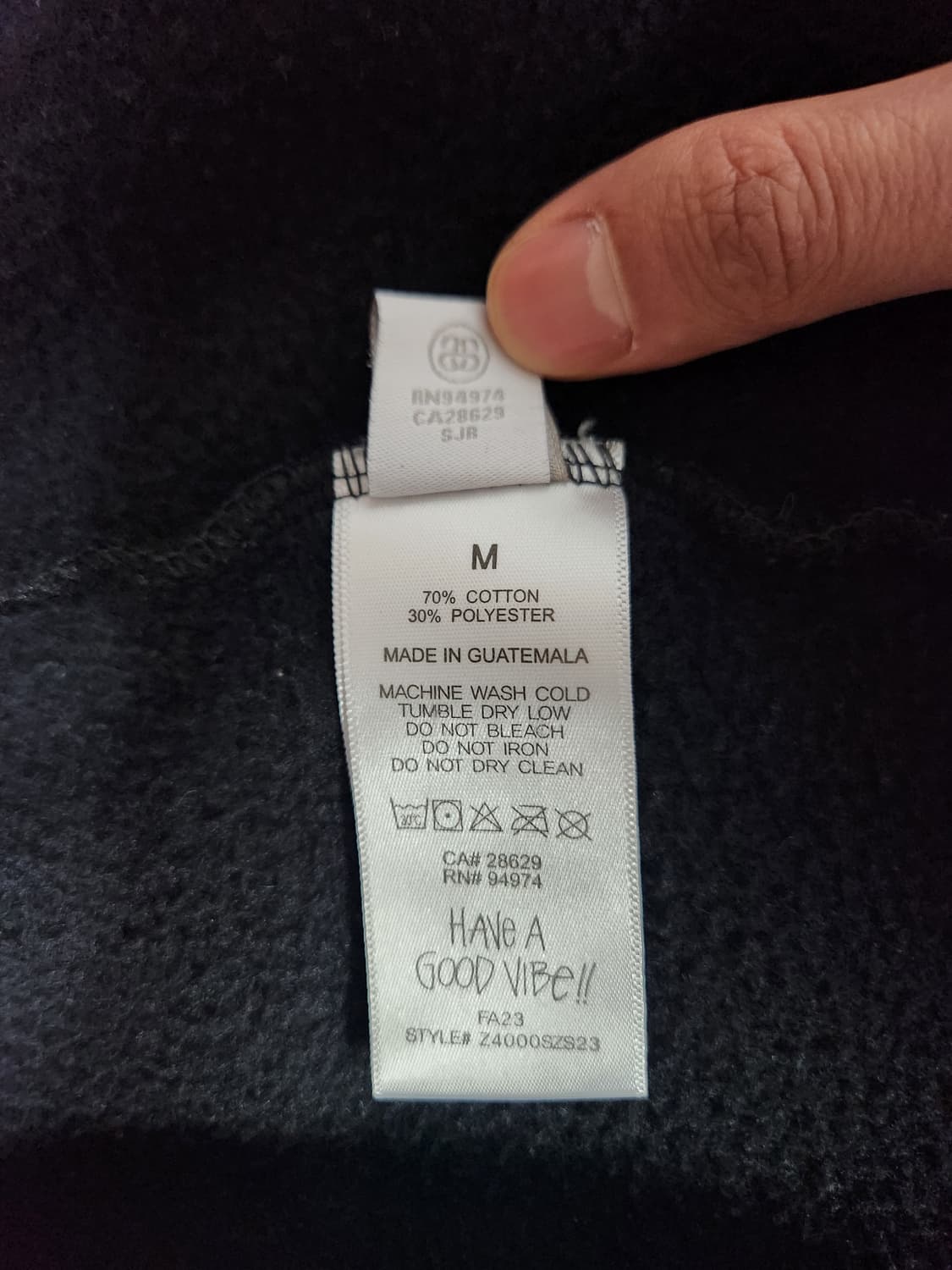 스투시 x 본앤레이즈드 로고 후드 집업 M 상품이미지7