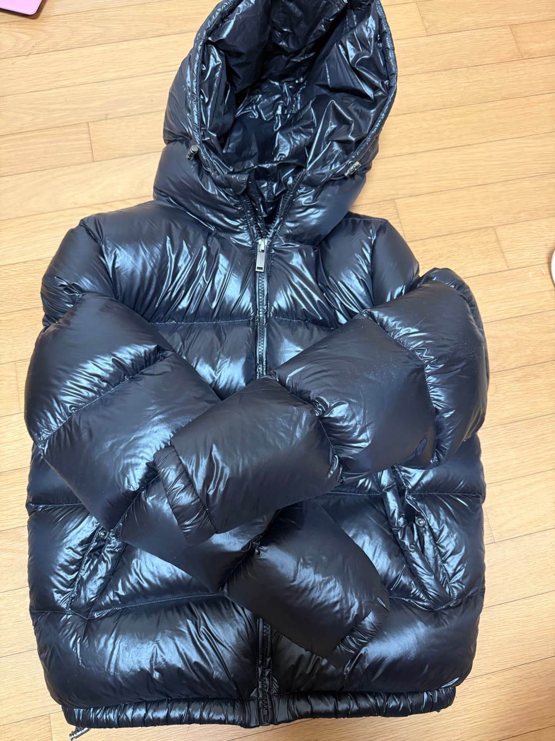 자라 유광패딩 상품이미지1