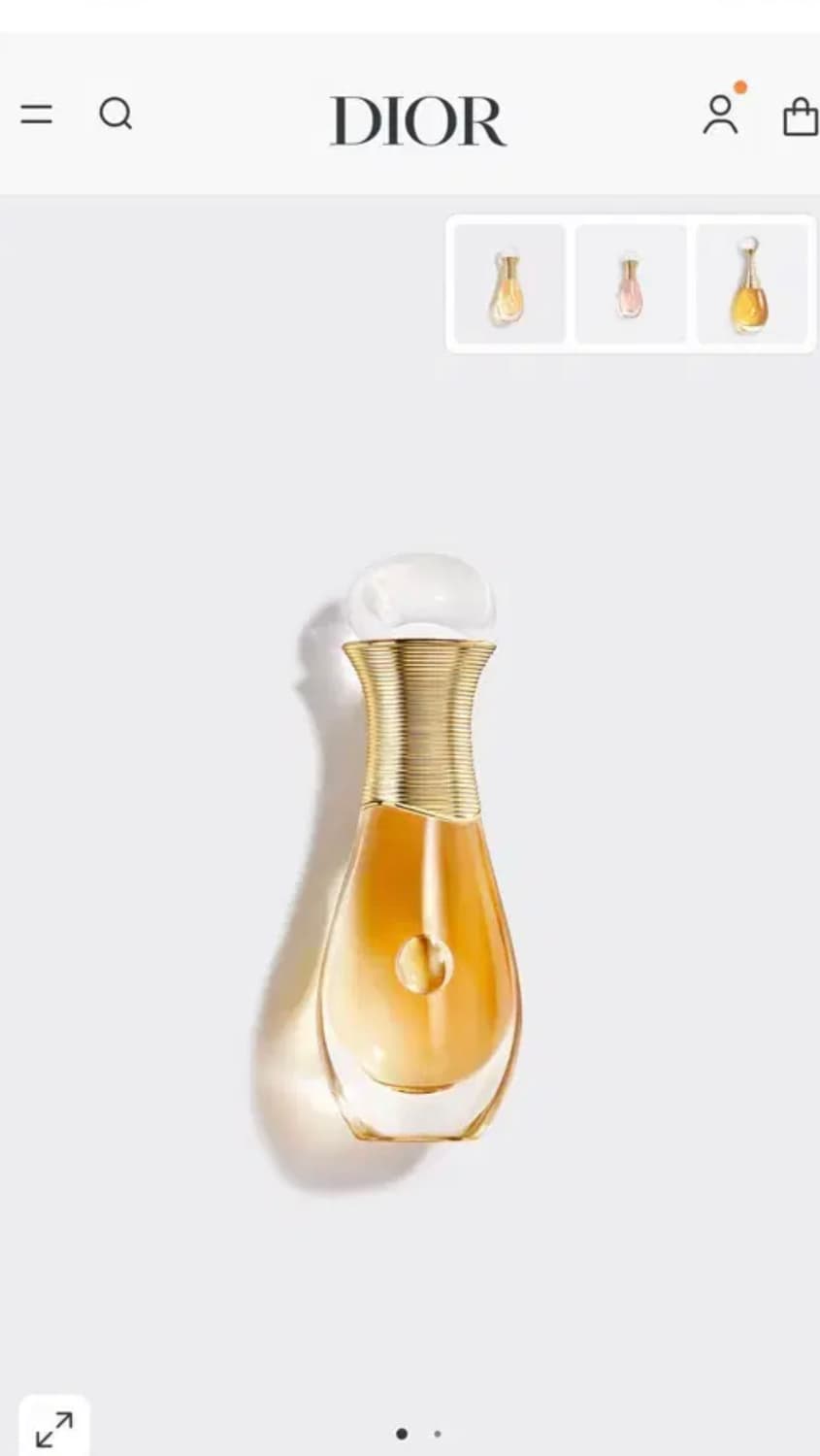 [국문미개봉]디올 자도르 롤러 펄 edt오드뚜왈렛 향수20ml새제품 상품이미지5