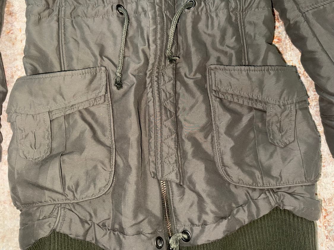 Vintage military 2way midi jacket  상품이미지5