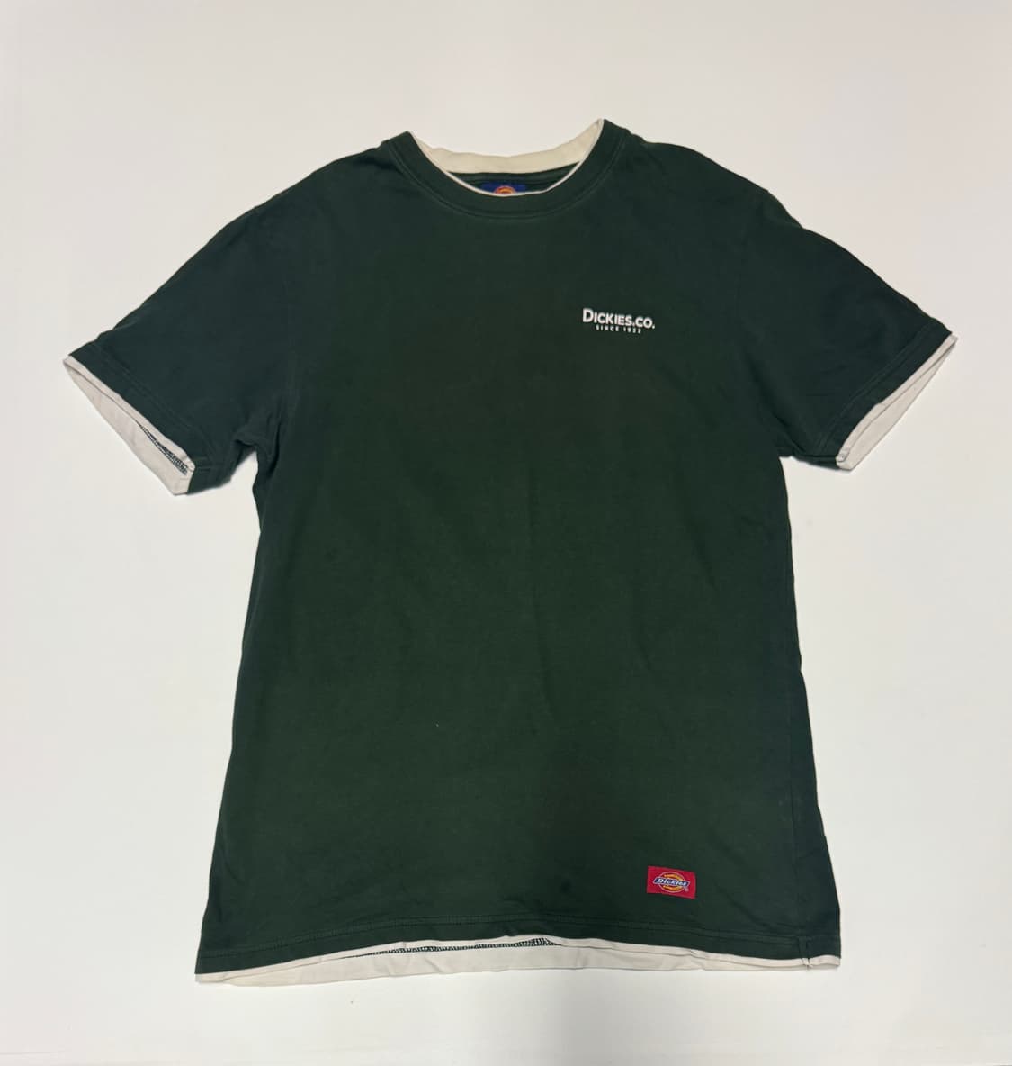 디키즈 Dickies 스몰 로고 패치 반팔 티셔츠 M ~ L 상품이미지1