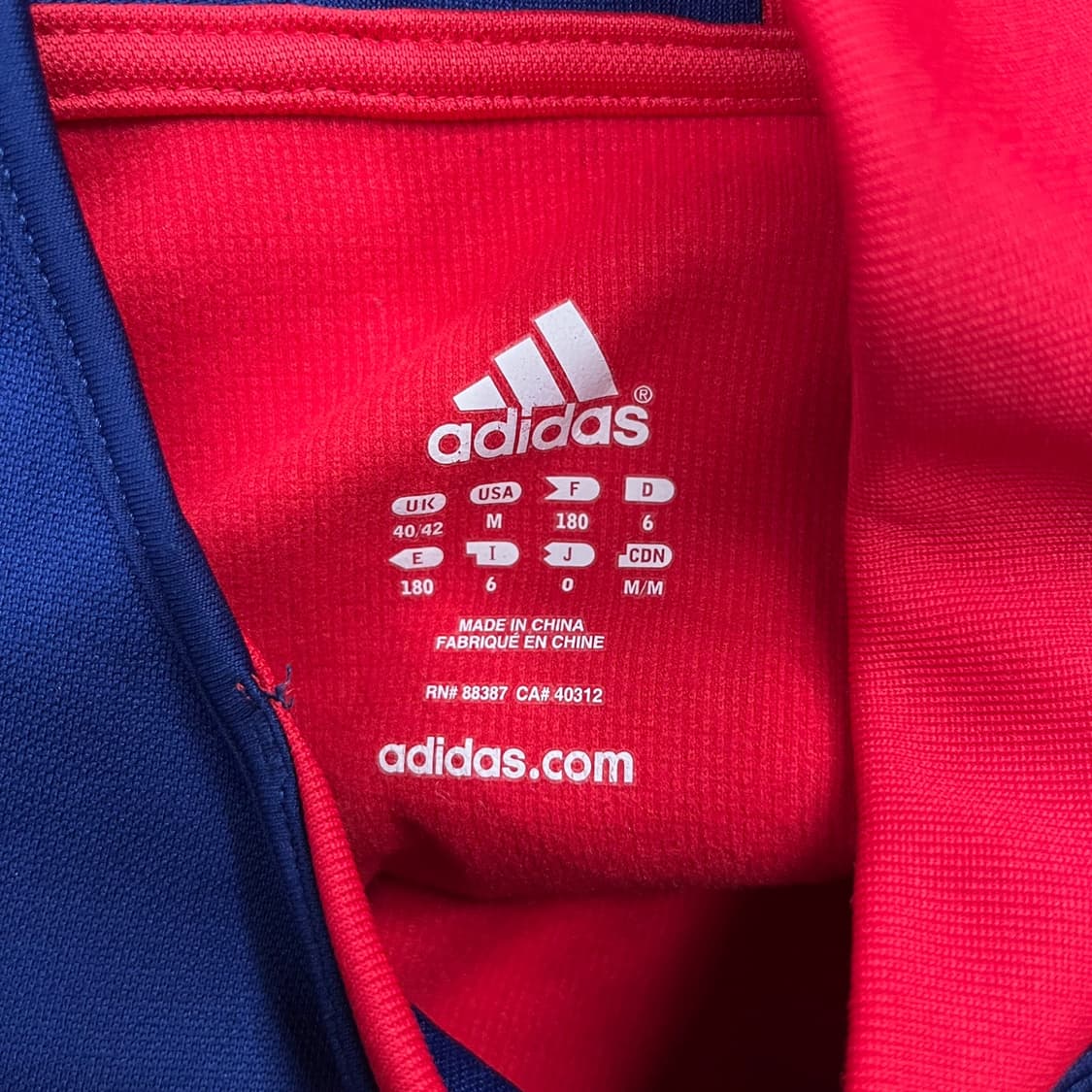 [정품/M] 아디다스 프랑스 축구 국대 긴팔 유니폼 b8 상품이미지5