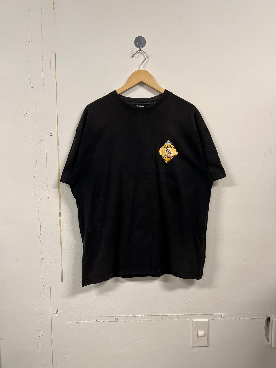 XL) 엑스라지 XLARGE 블랙 프린팅 반팔티 T290 상품이미지1