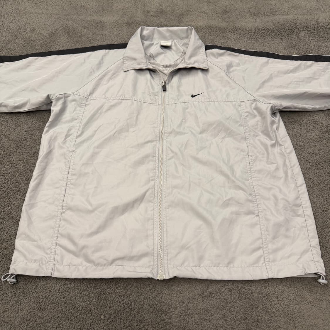 [ 정품/L ] 00s 나이키 스우시 올드스쿨 바람막이 자켓 상품이미지2