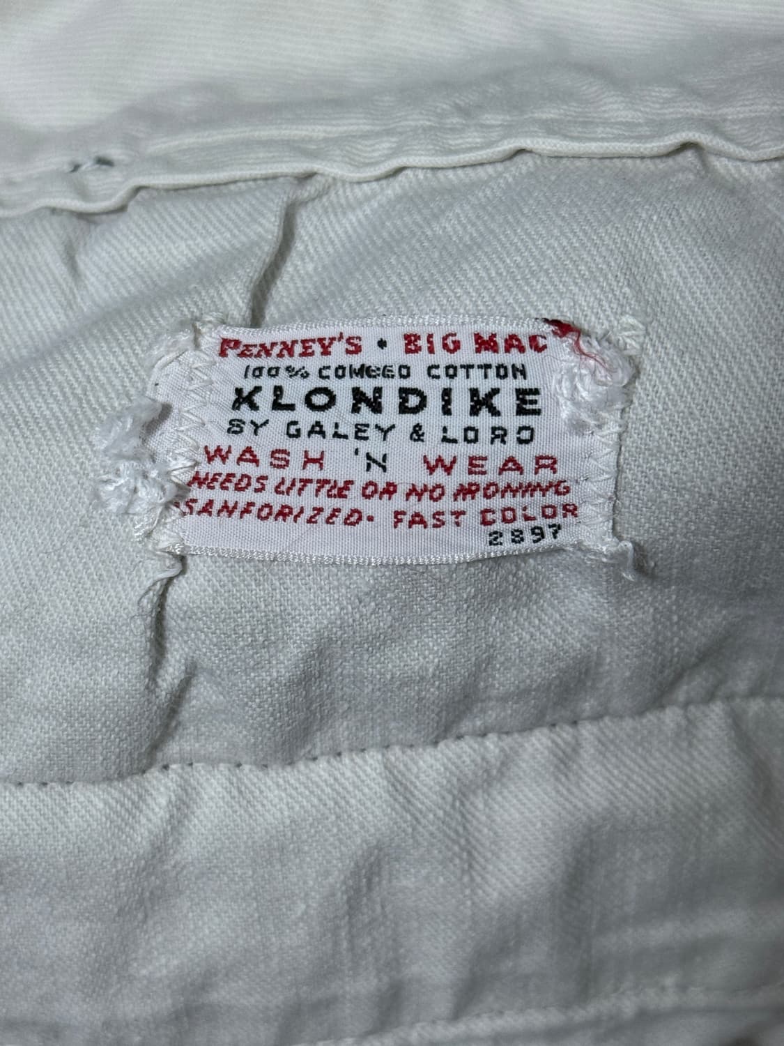 60s Penneys Big Mac 코튼 워크 팬츠 상품이미지6
