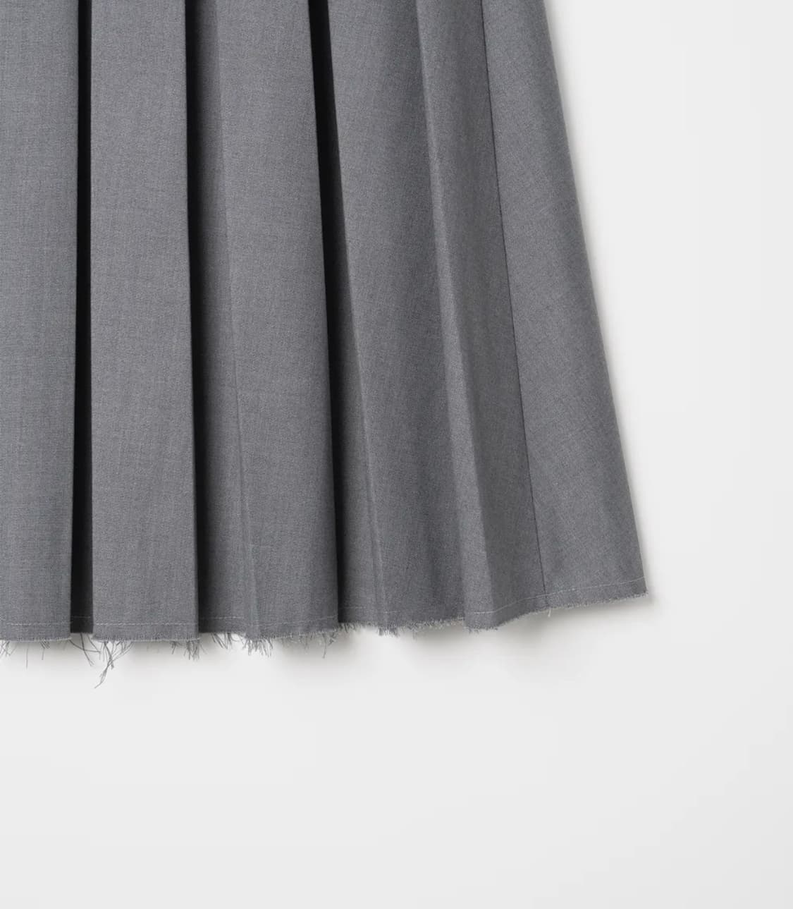 버클 플리츠 스커트 [그레이] 상품이미지6