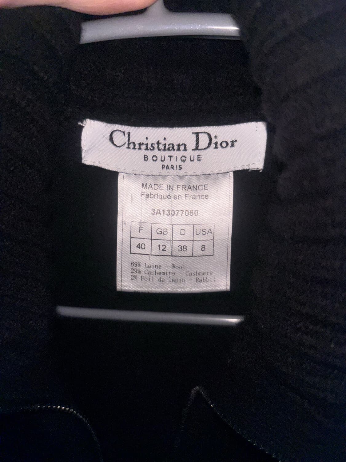 크리스찬 디올 03fw 존갈리아노 니트베스트 상품이미지7