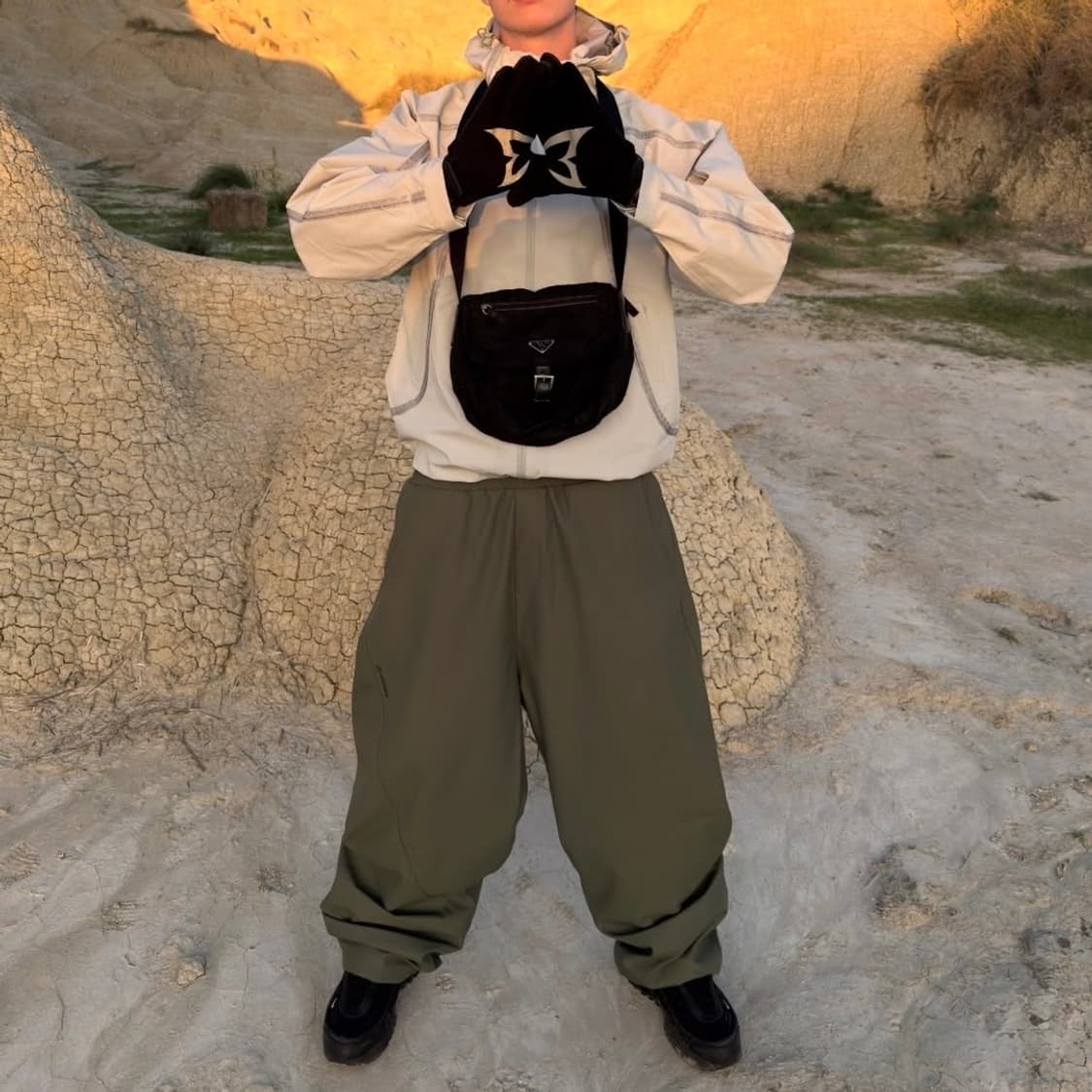 (새상품) [M] mertra 나일론 테크 조거 상품이미지4