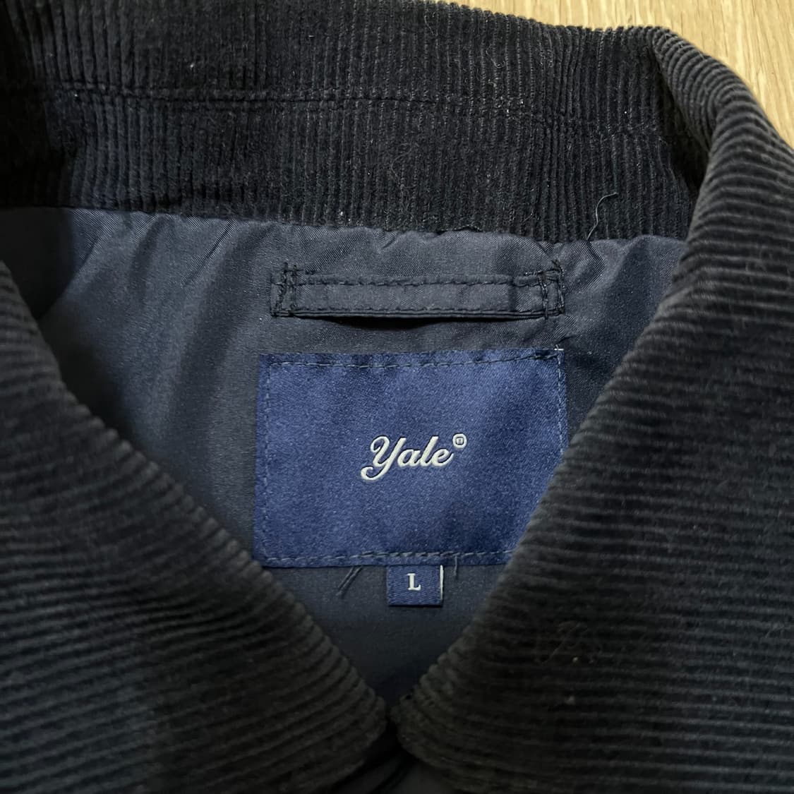 예일 남성 카라 퀼팅자켓 L/100  상품이미지5