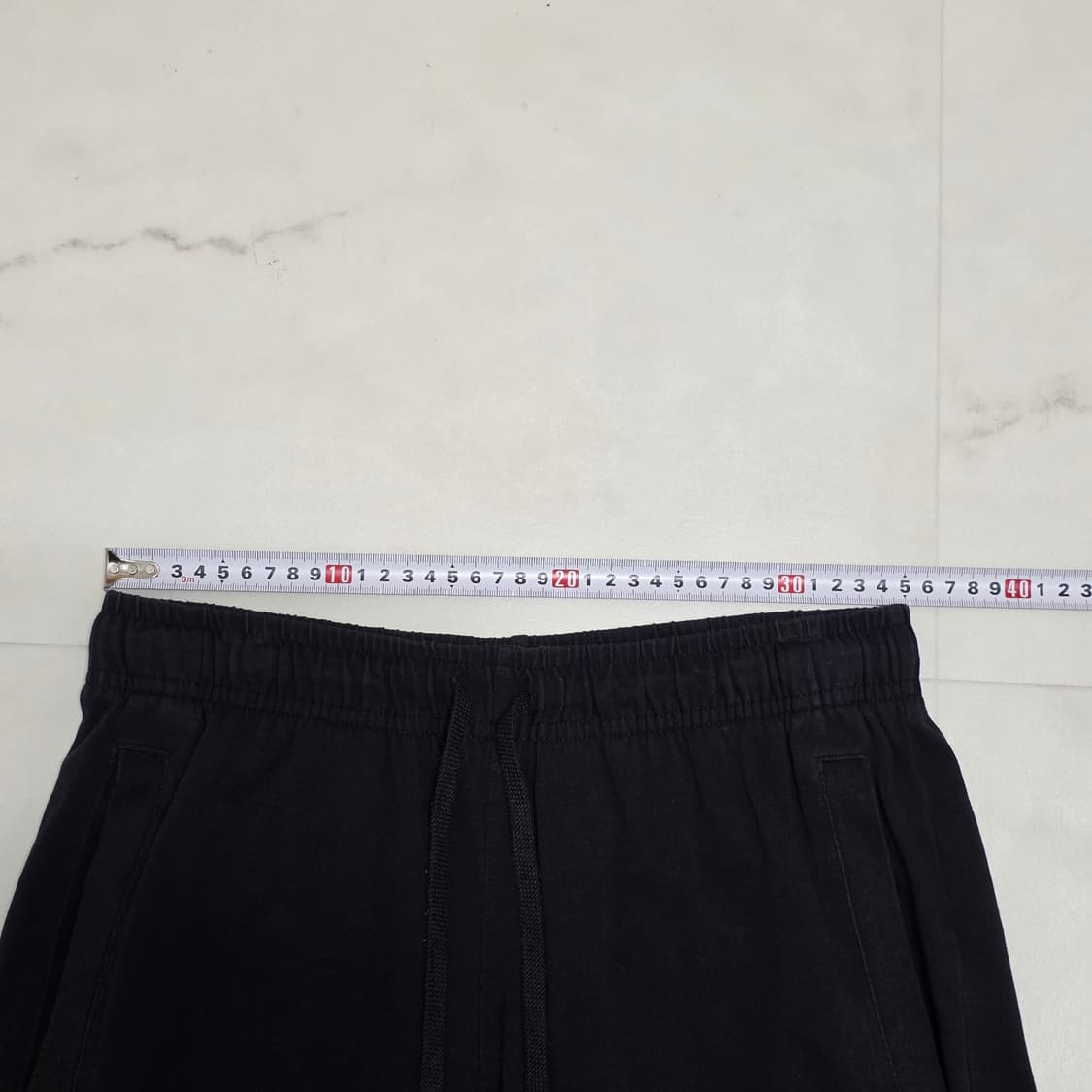 M 나이키 조거팬츠 블랙 봄여름 원단 상품이미지4