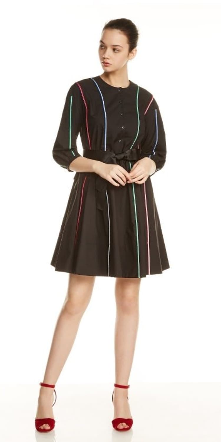 Maje 마쥬 멀티컬러 라인 벨트 원피스 1사이즈 상품이미지1