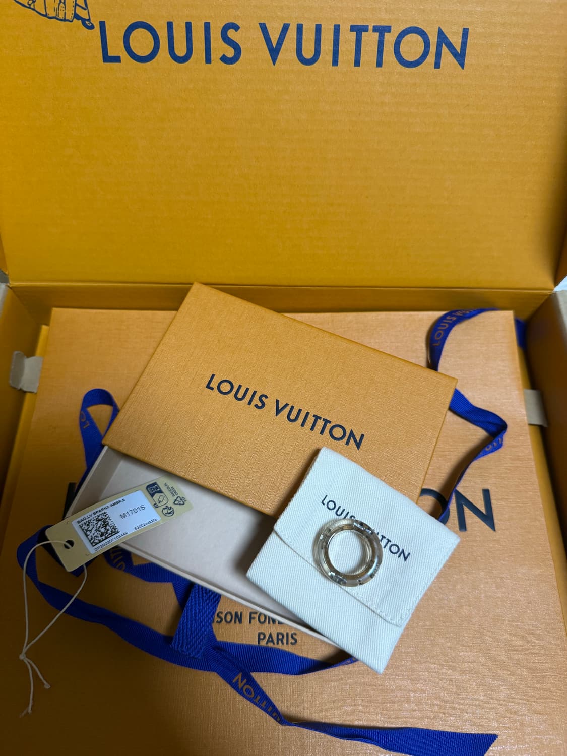 루이비통의 LV 스파크 반지 M1701S 상품이미지1