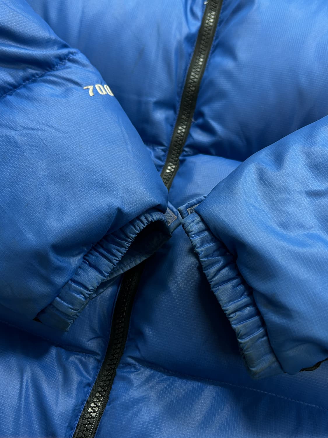 노스페이스 블루 눕시 패딩 자켓 L   상품이미지4