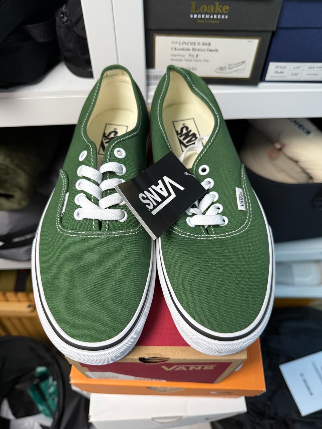 반스 어센틱 띠어리 그린 상품이미지1