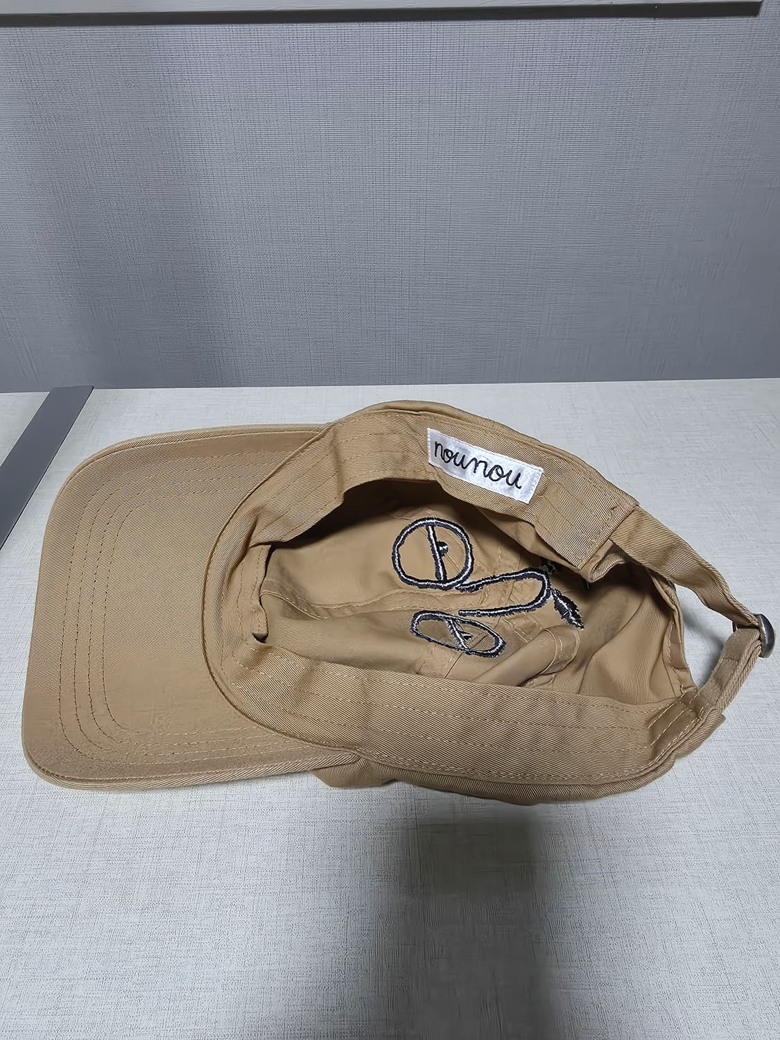 nounou 누누 볼캡 모자 베이지 상품이미지3