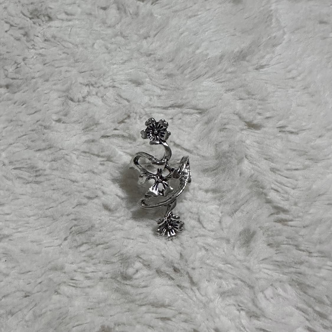 Flower layered rings 🥀 (1+1) 상품이미지3