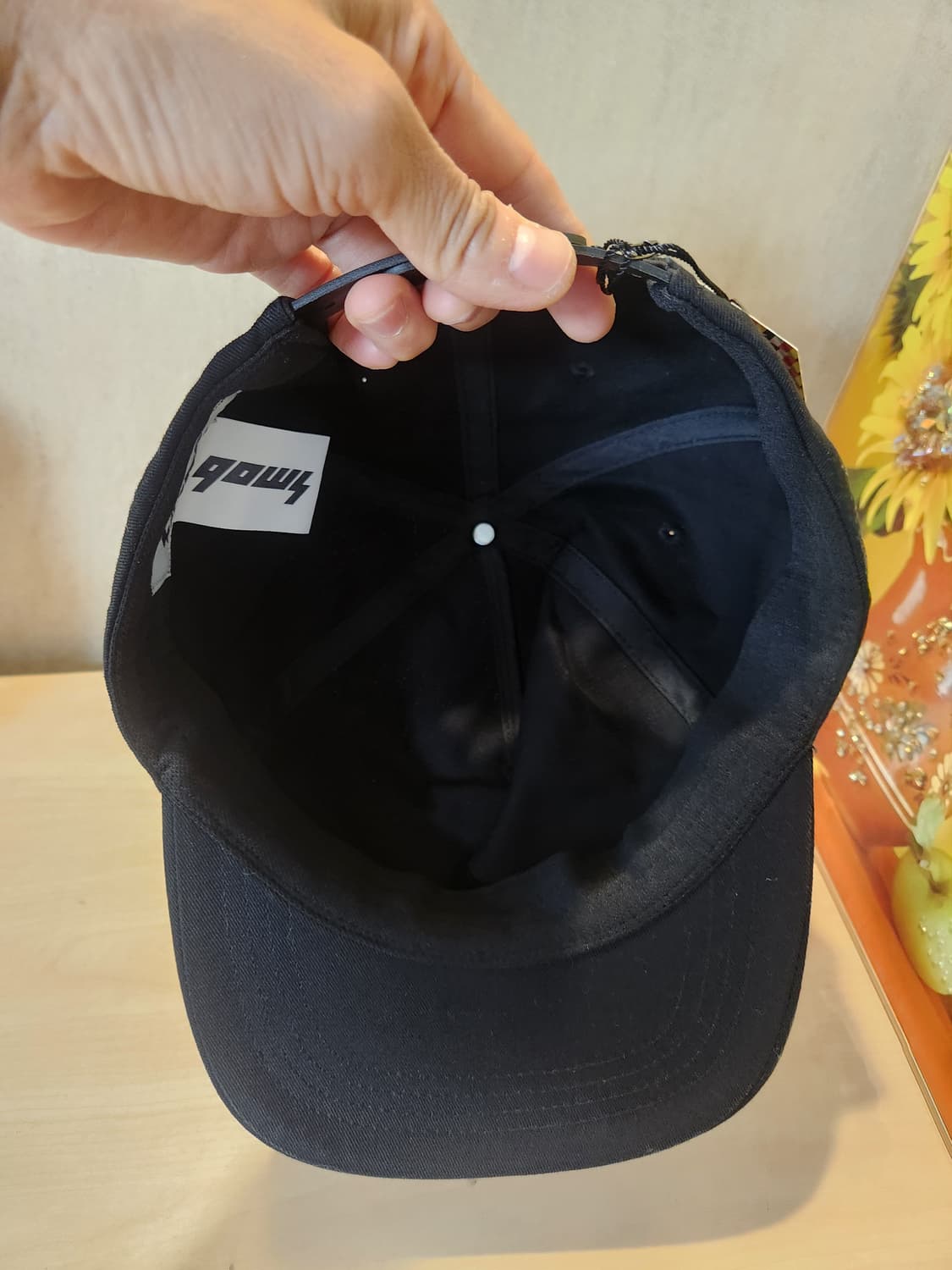 SMOB 블랙 볼캡 🧢 심플&힙 스트릿 무드 (새상품 택O)
 상품이미지6