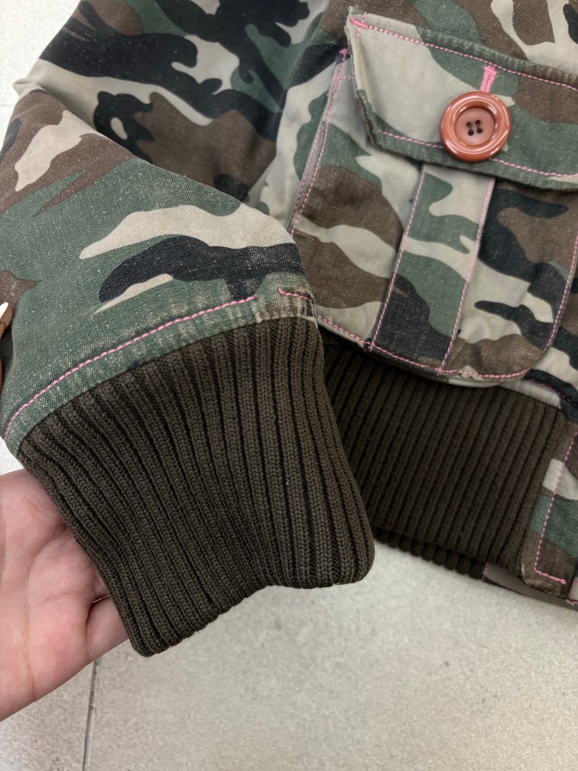 본더치 카모 후드자켓 상품이미지4