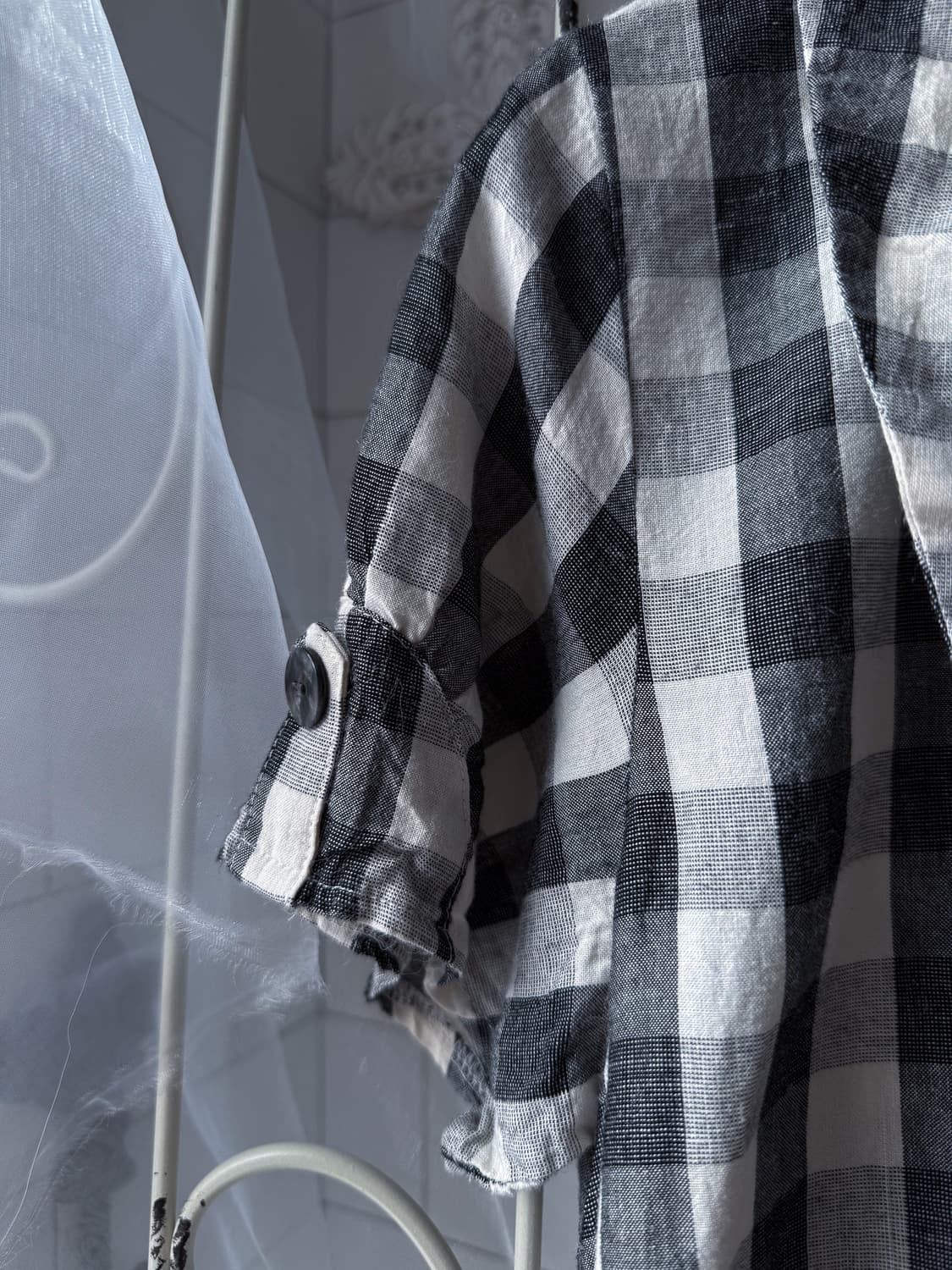 Big Collar Check Pumpkin Shirt 0361 상품이미지3