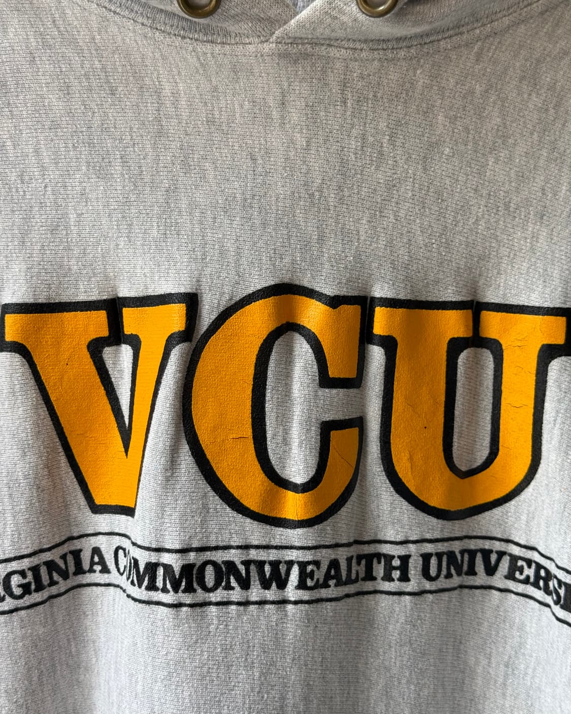 CHAMPION 80s USA made VCU reverse weave  상품이미지5