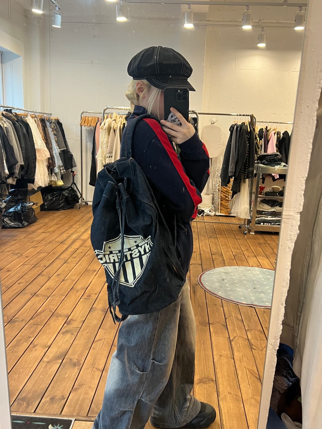 히스테릭글래머 데님 백팩 상품이미지5