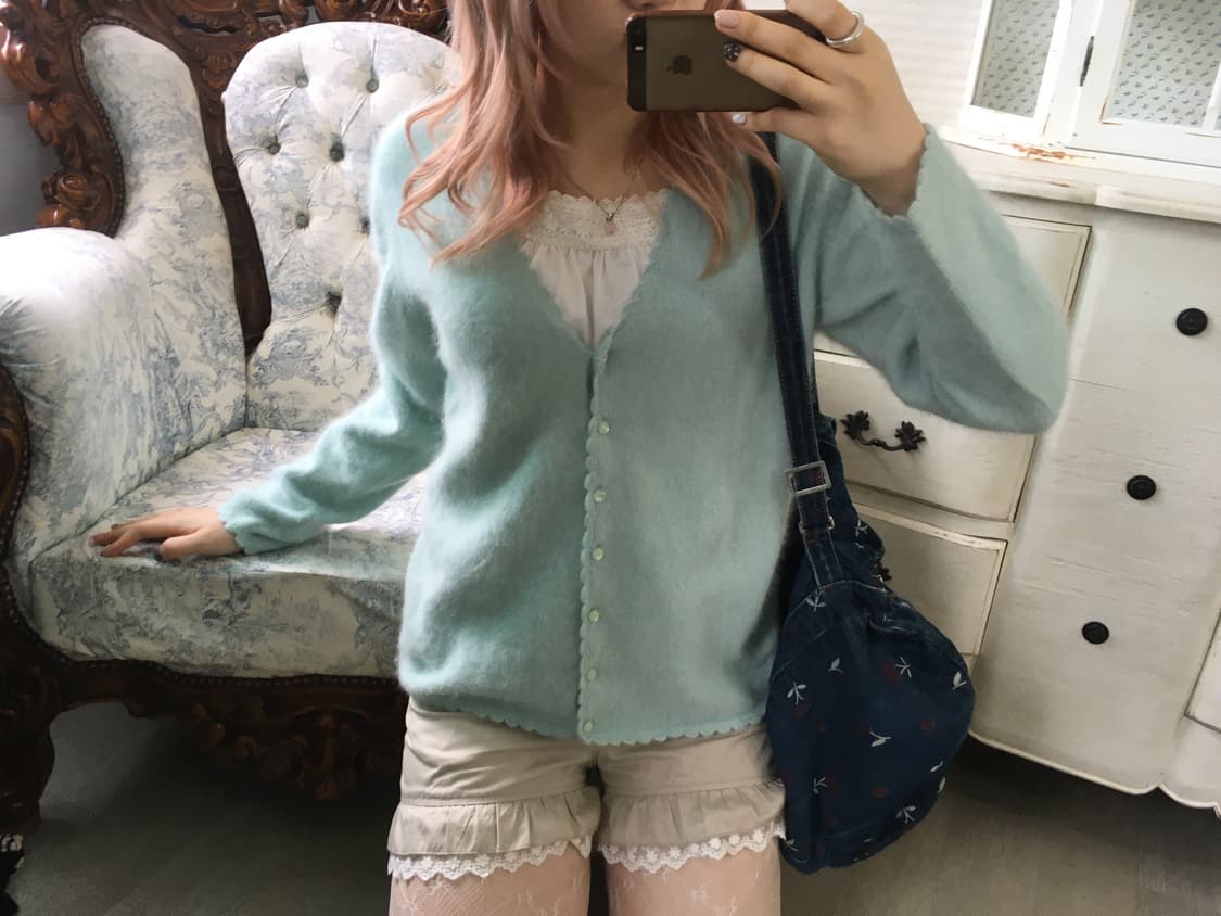  mori beige lace ribbon half pants 상품이미지3