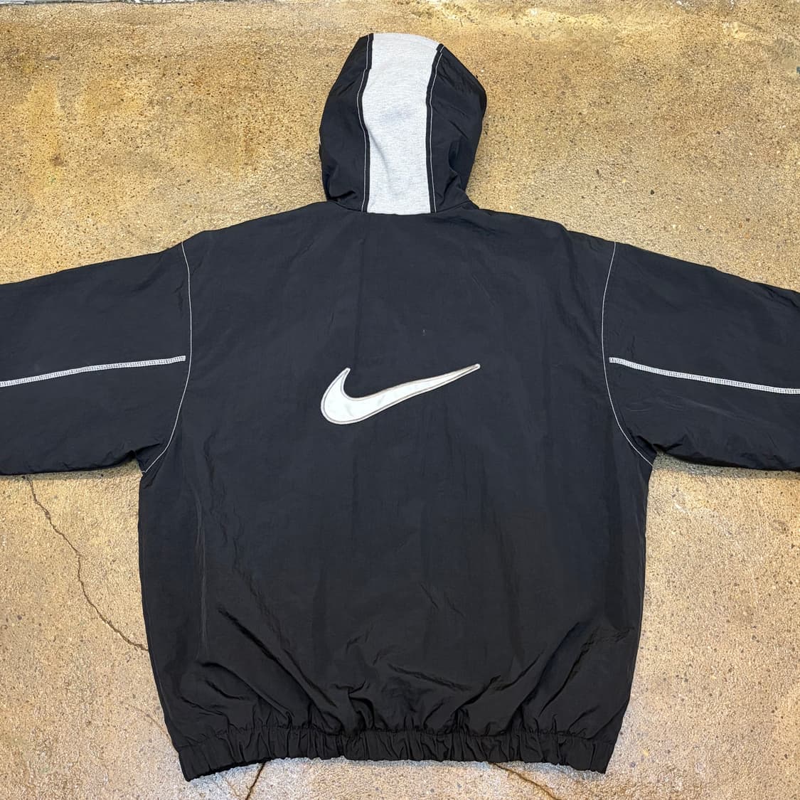 레어 90s 미국 빈티지 나이키 빅스우시 후드 패딩점퍼 상품이미지7
