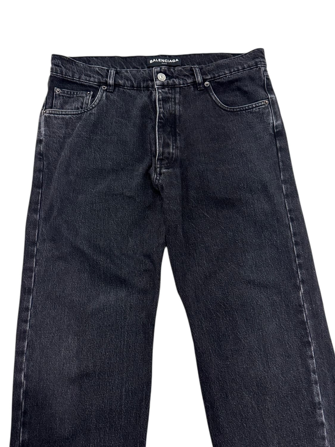 Balenciaga 2017 Black Faded Denim 상품이미지3