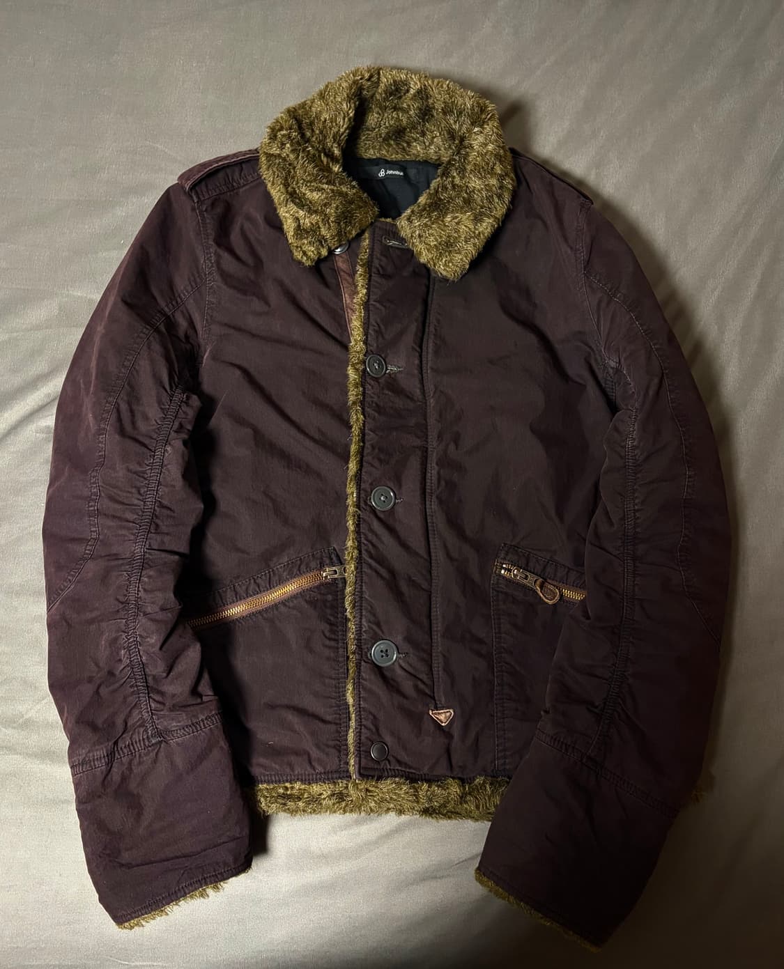 M) 존 불 퍼트리밍 밀리터리 자켓 상품이미지1