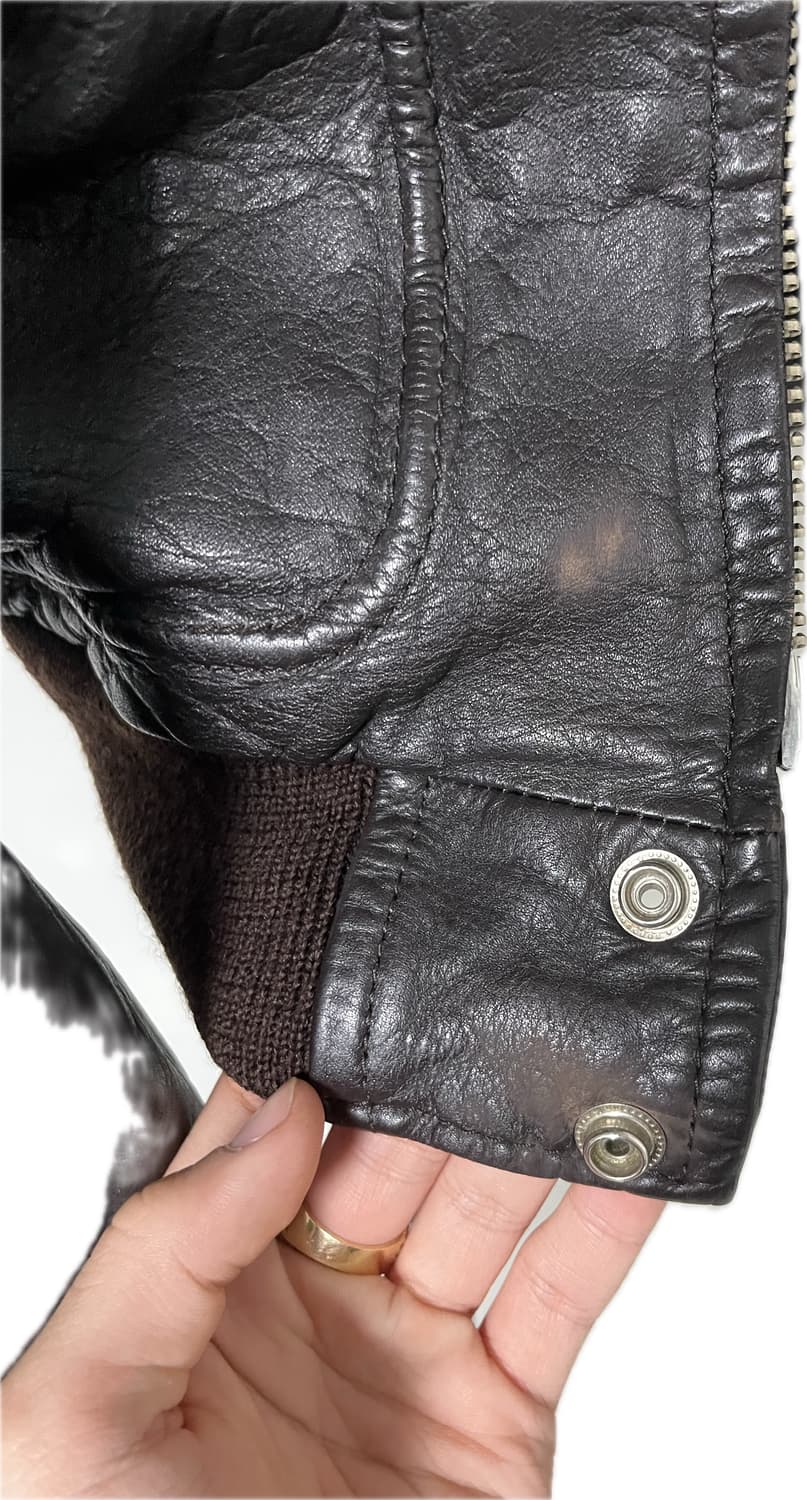 빈티지 레더 A-2 자켓 상품이미지2