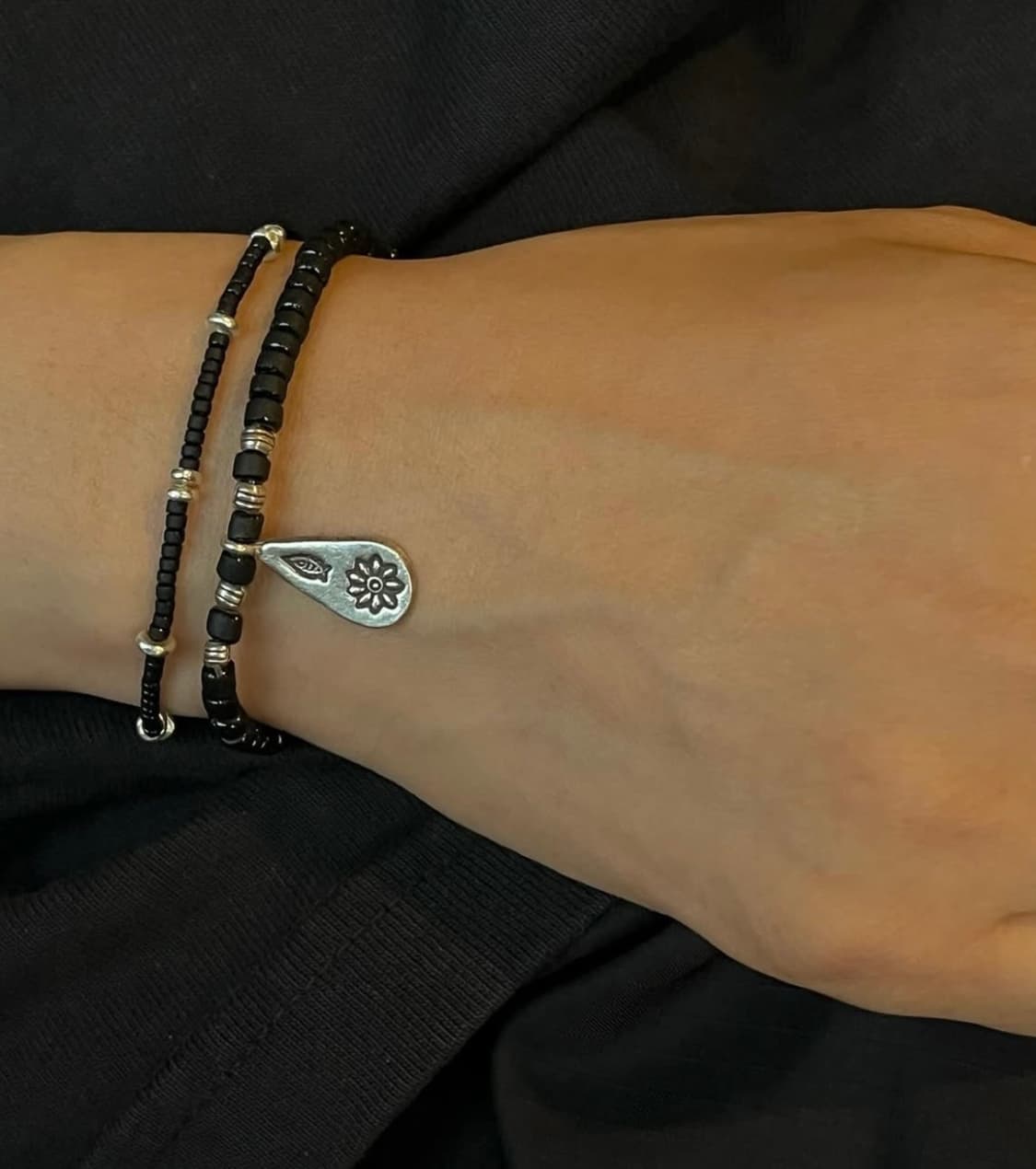 에스닉 카렌실버 팔찌 상품이미지1