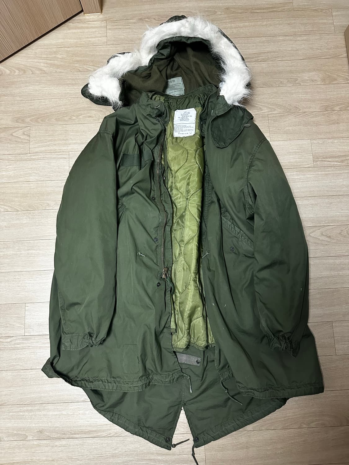 M65 피쉬테일파카 데드스탁 상품이미지1