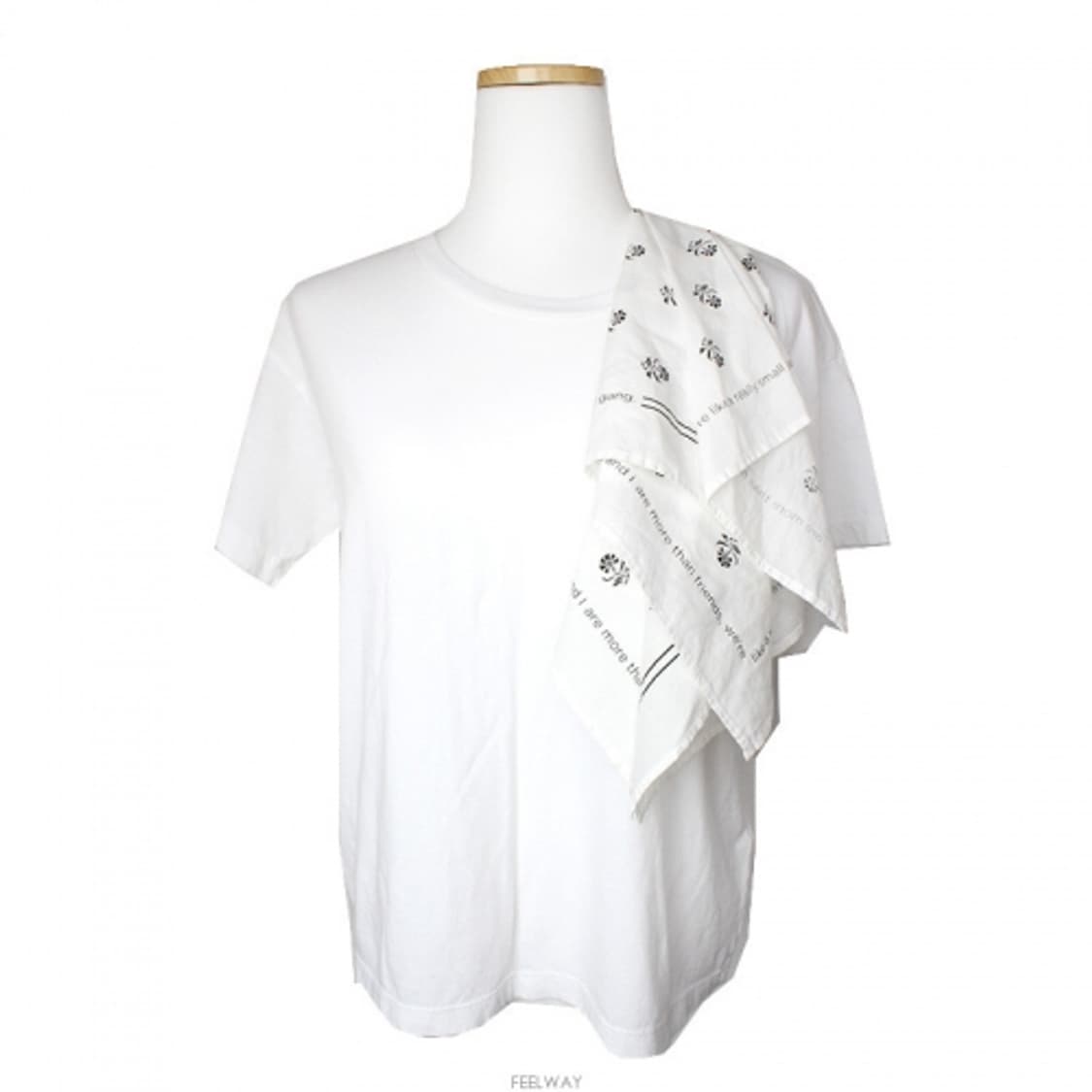 MM6 화이트 반다나 티셔츠 55 상품이미지1