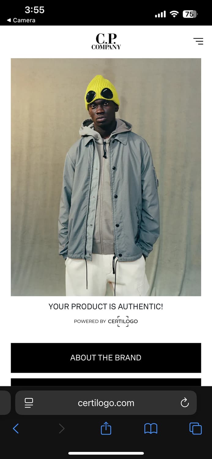 CP company 블랙 조거팬츠 XL 상품이미지10