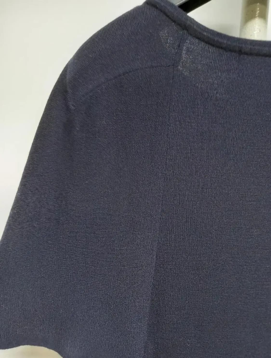 마인 MINE 네이비 케이프형 니트블라우스 F 상품이미지5