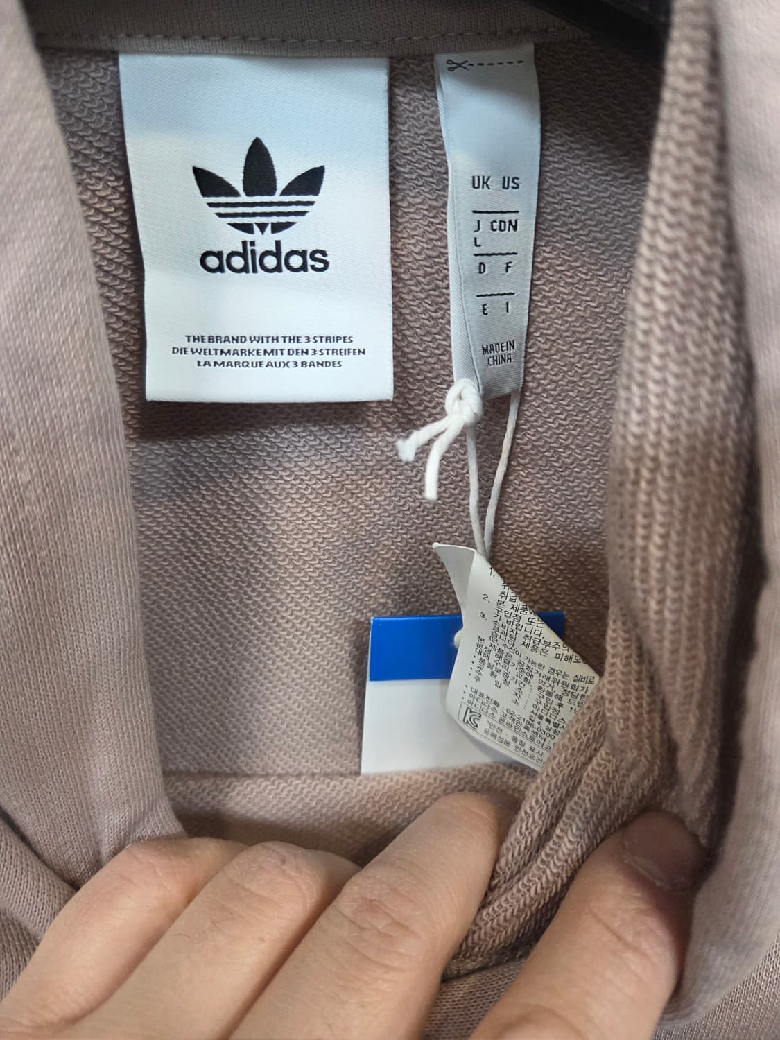 아디다스 엑스바이오 후드티 L 상품이미지3