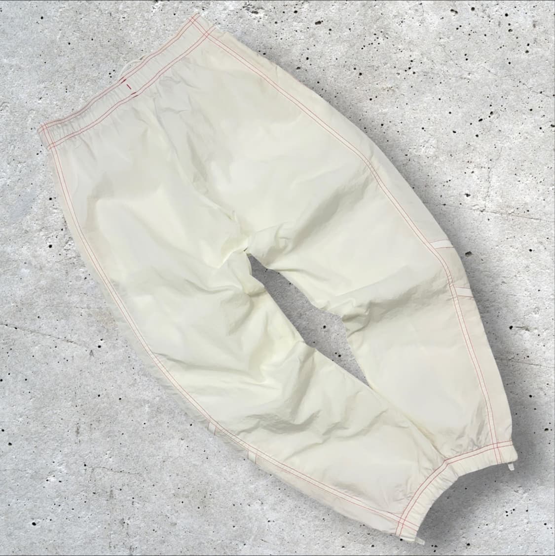 [M] 나이키 스티치 레드 나일론 조거 트랙 팬츠 D778 상품이미지2